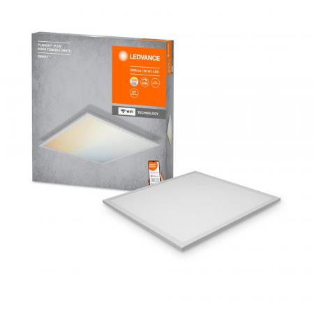 Flaches LEDVANCE SMART+ WiFi Planon Plus Decken Panel Tunable White Aluminium 60x60cm